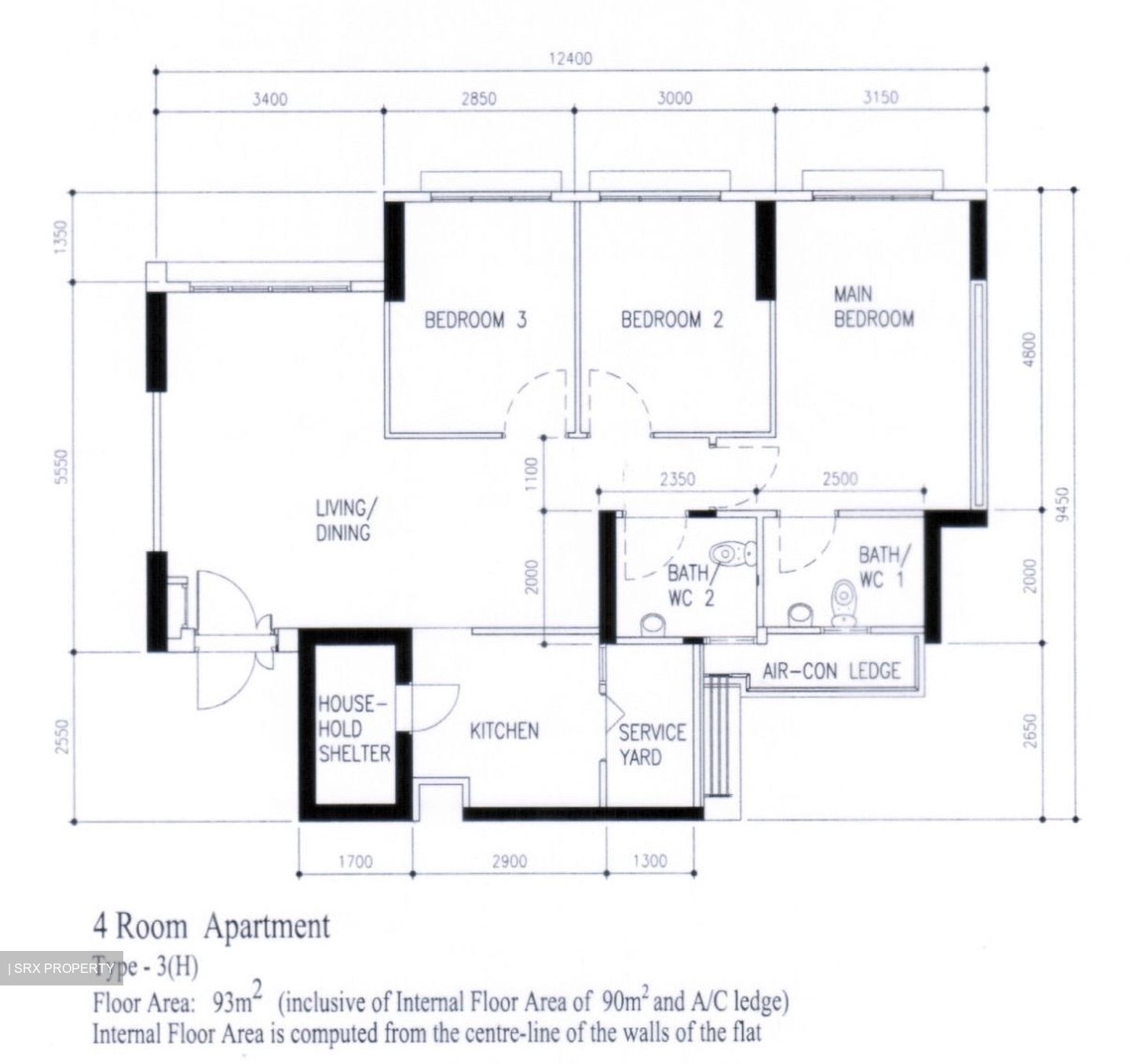 Blk 107C Eastbrook @ Canberra (Sembawang), HDB 4 Rooms #537995971